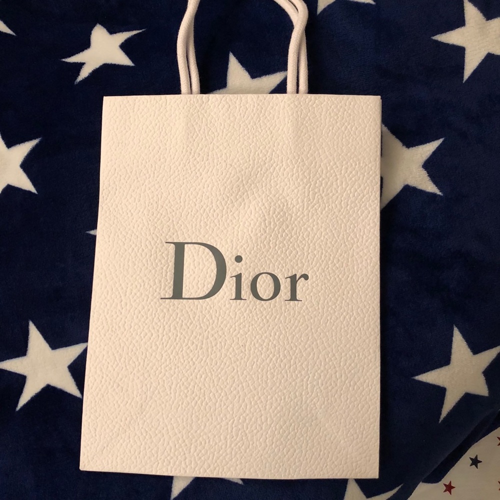 Dior shopping bag